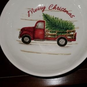 The Christmas red truck bowls